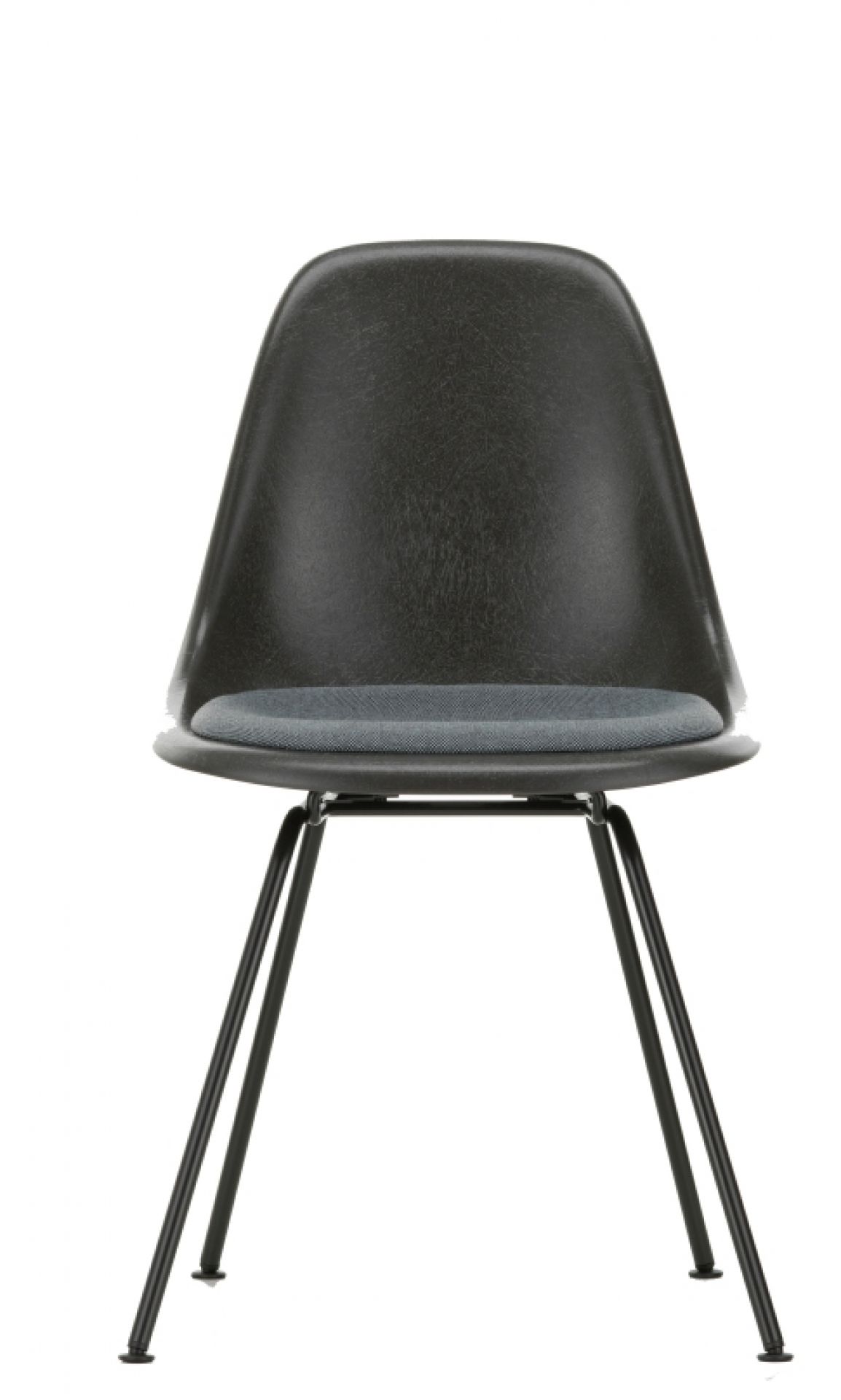 Eames en fibre de verre Chair DSX Chaise avec Coussin de siège Vitra